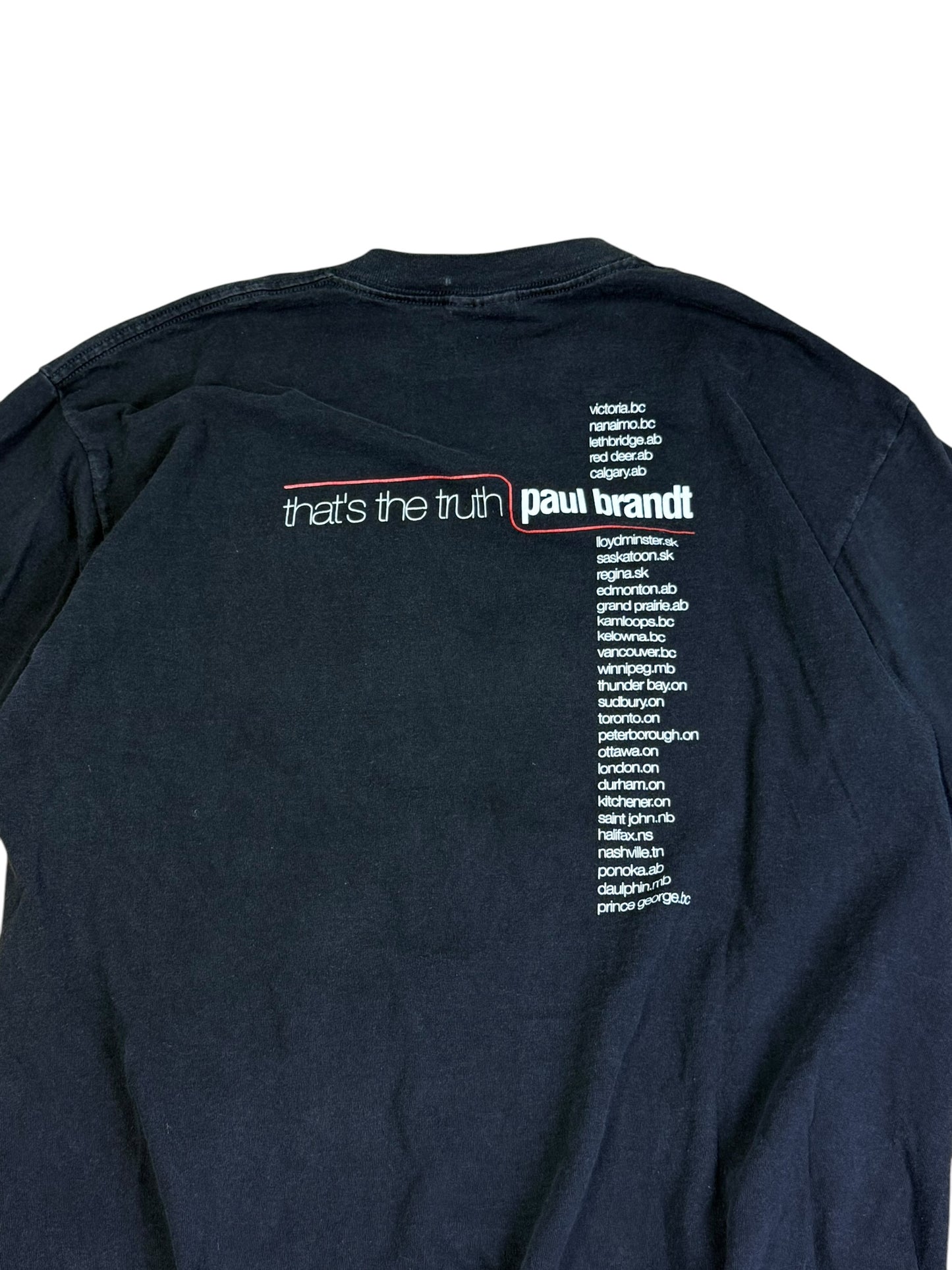Vintage 90s Paul Brandt "That's the truth" T-shirt