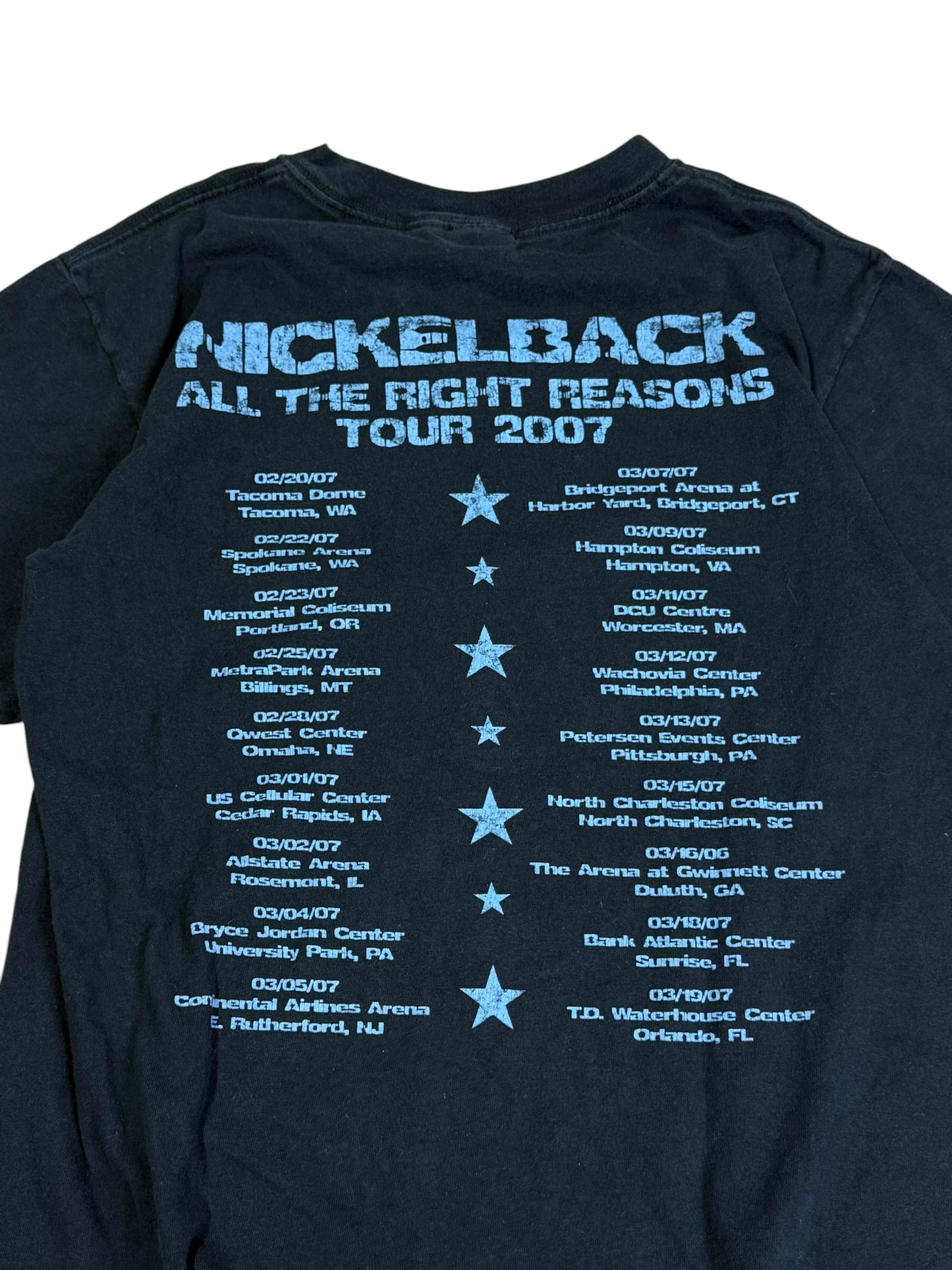 Vintage 2007 Nickleback T-shirt