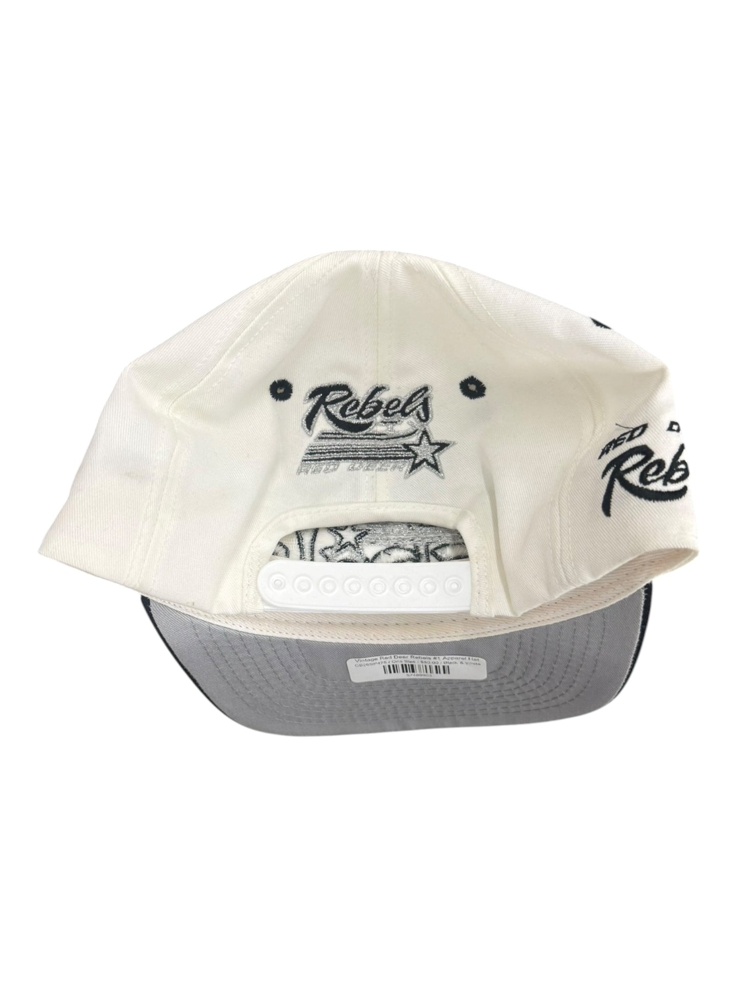 Vintage Red Deer Rebels #1 Apparel Hat