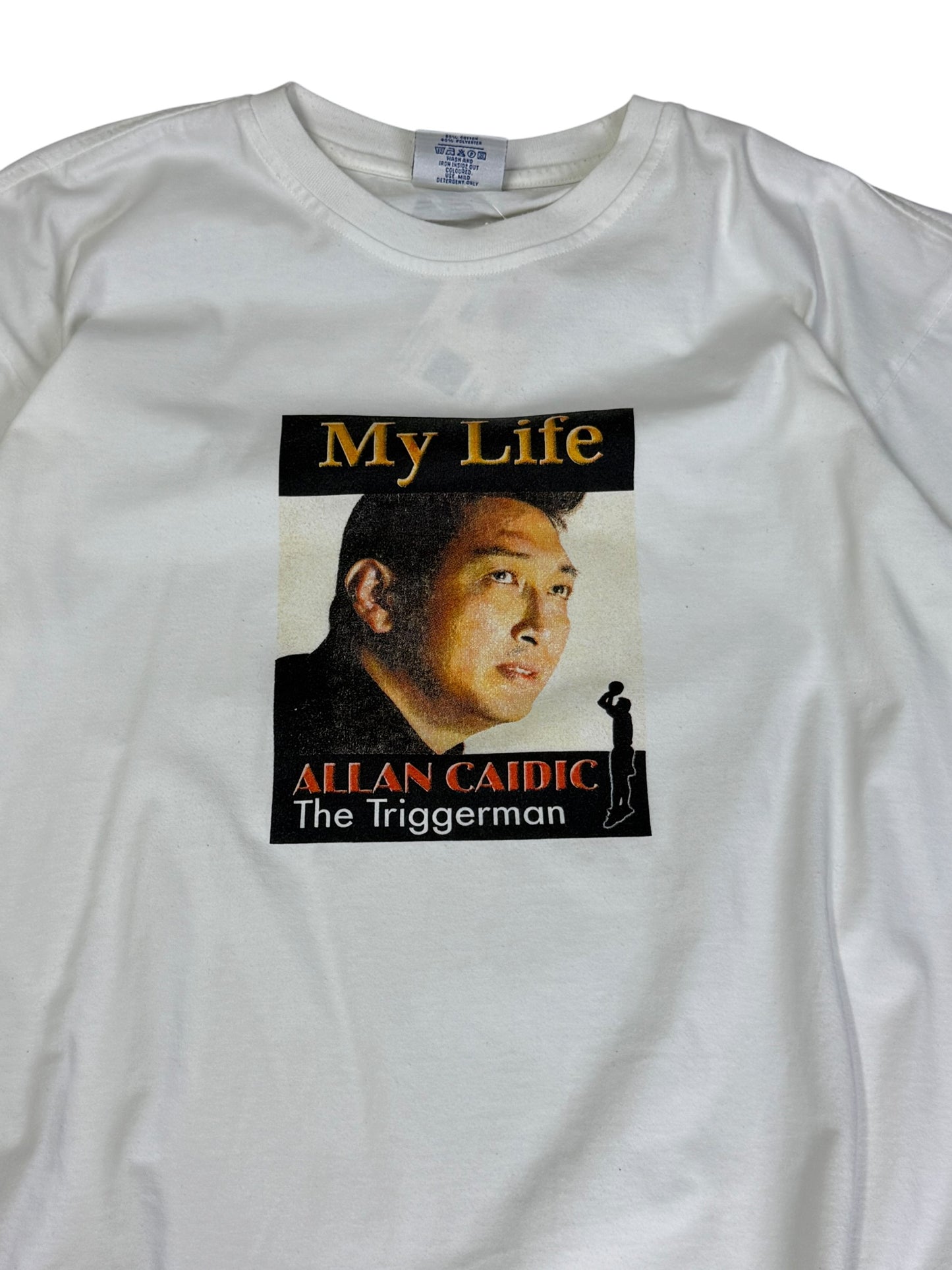 Vintage Allan Caidic "The Triggerman" T-shirt