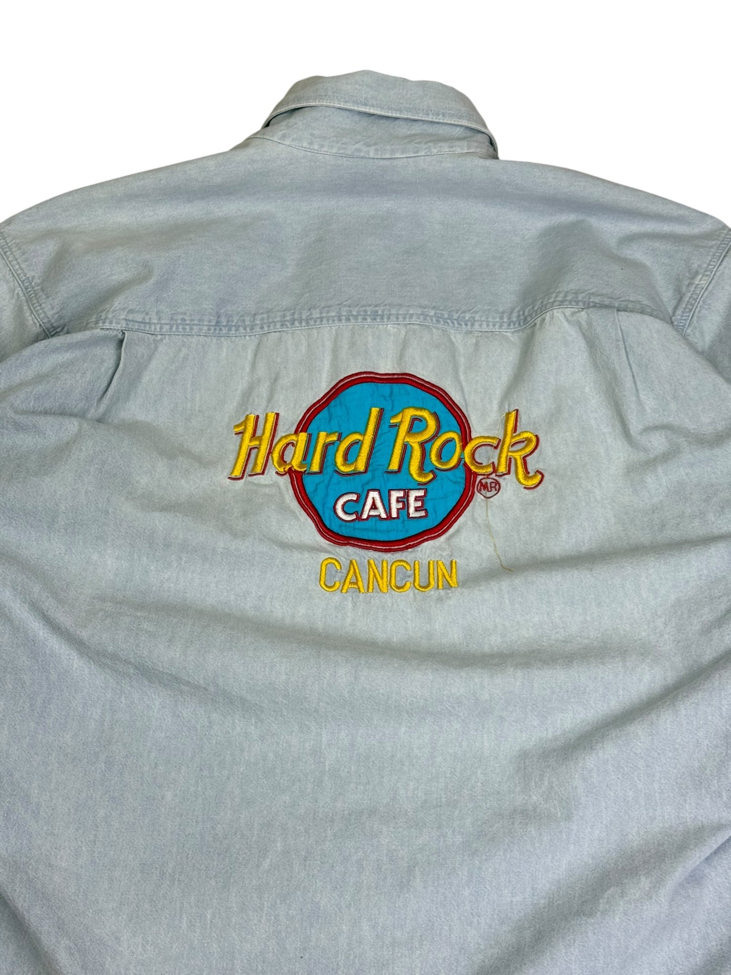Vintage Hard Rock Cafe Cancun Button Up