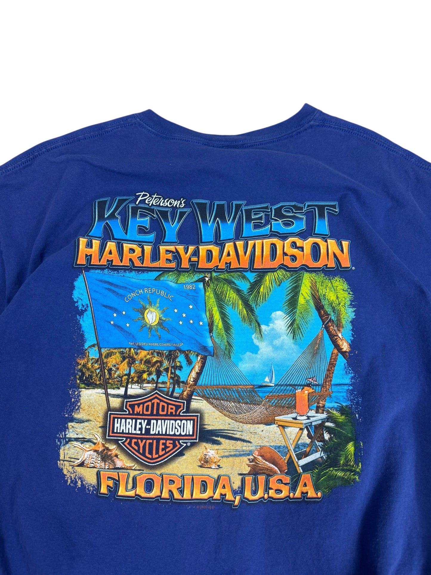 Harley Davidson Key West Florida T-shirt