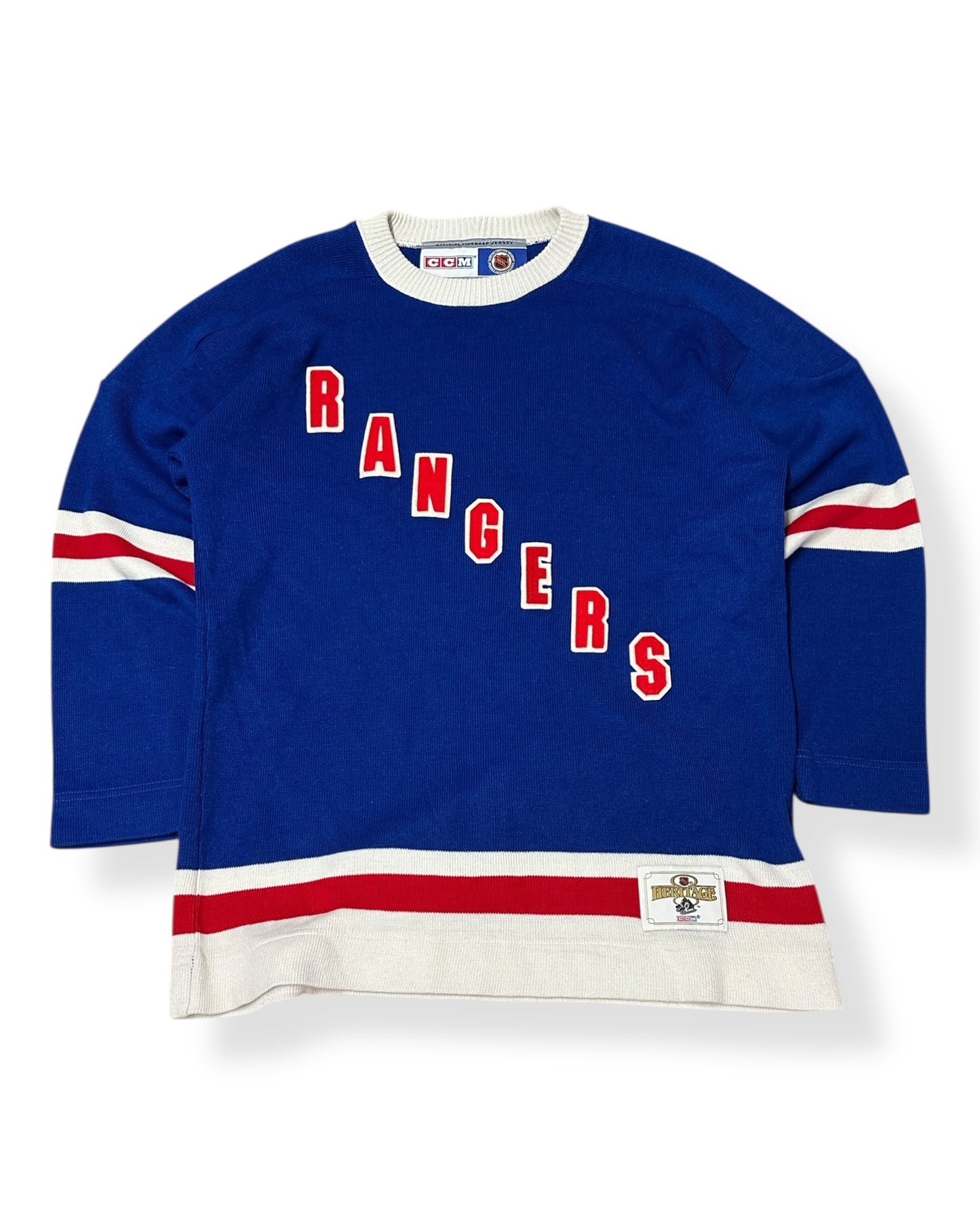 Vintage CCM New York Rangers Sweater