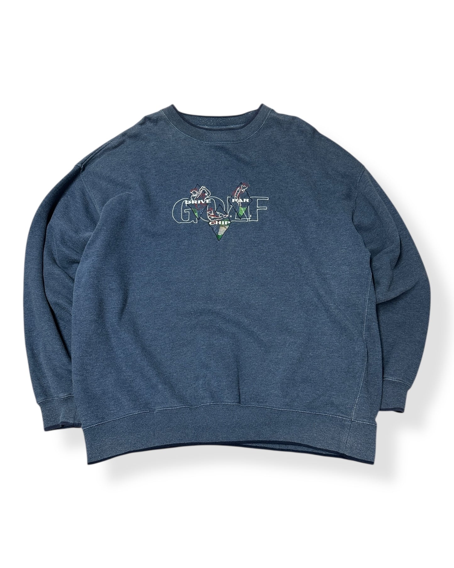 Vintage Golf "Drive, Chip, Par" Crewneck