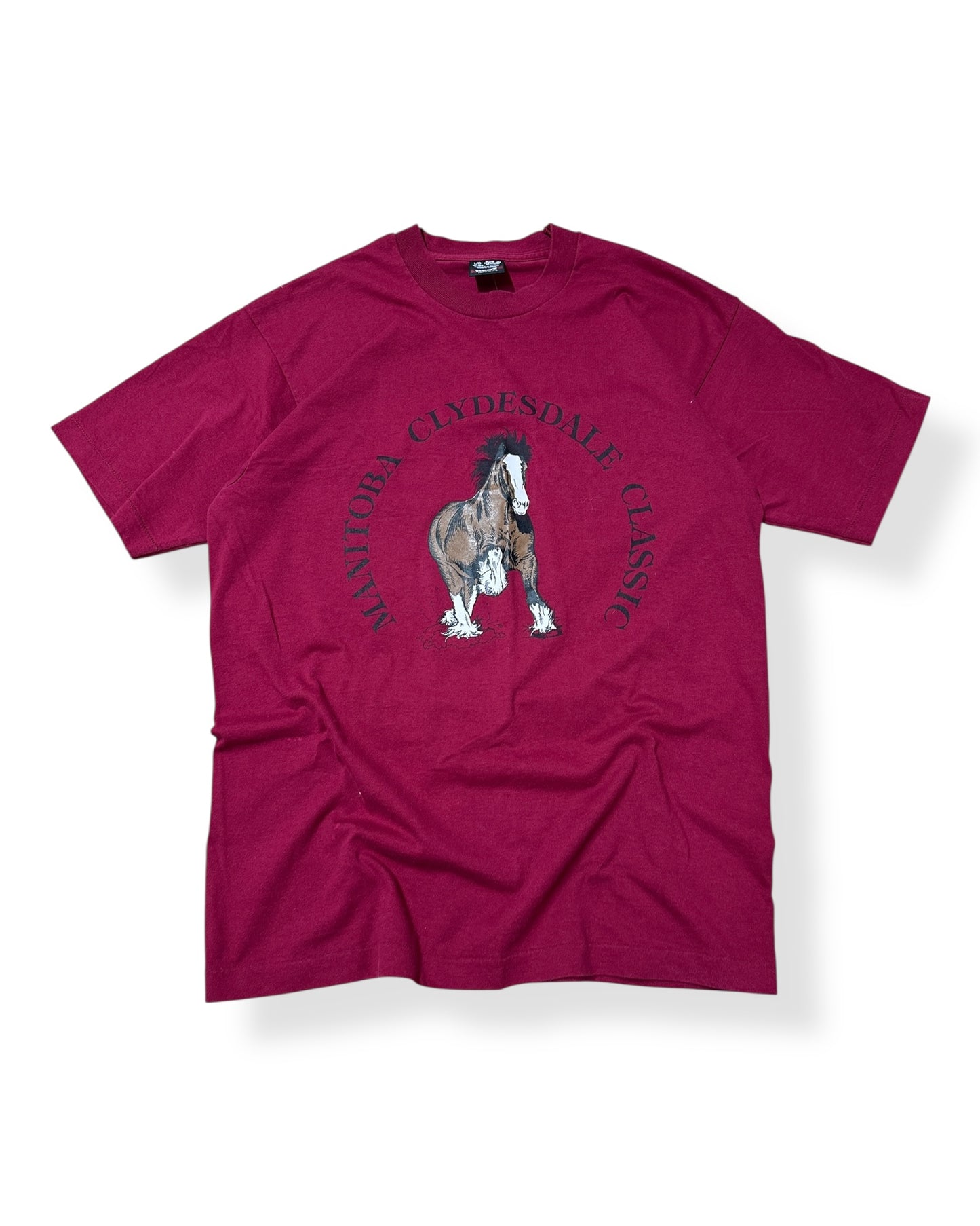 Vintage Horse Manitoba Clydesdale Classic T-shirt