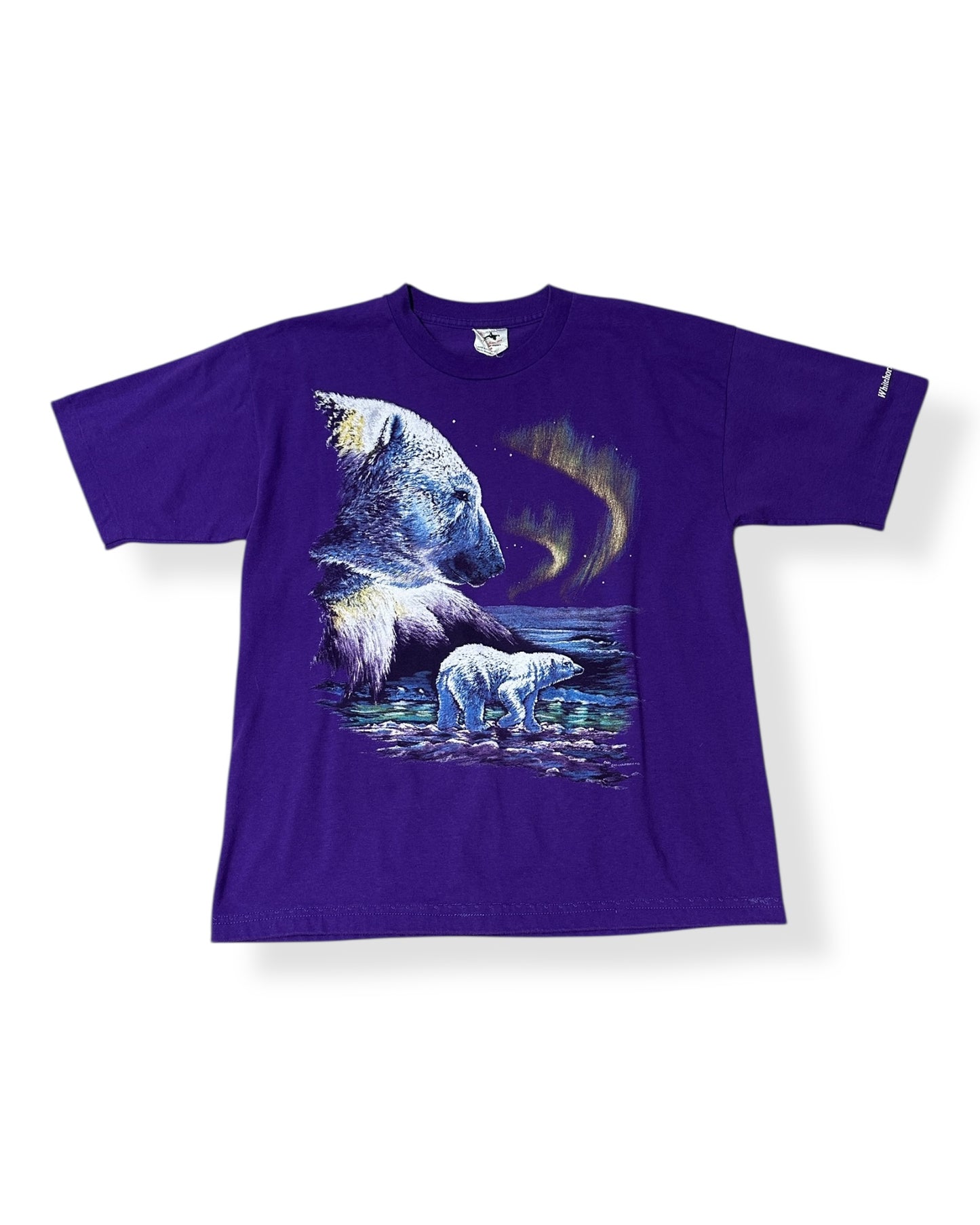 Vintage Polar Bear Graphic T-shirt