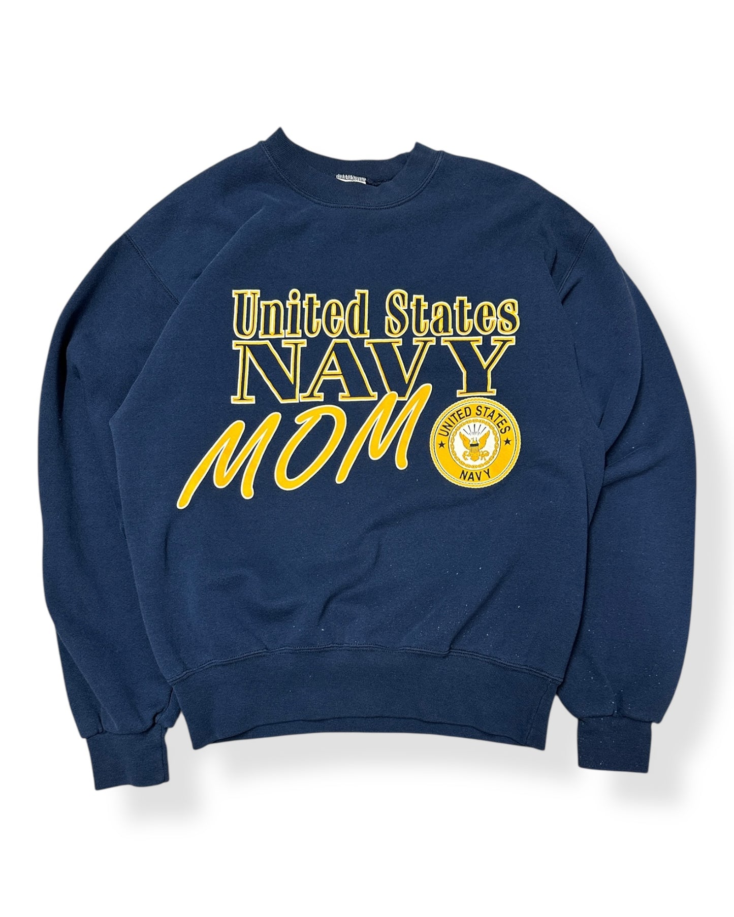 Vintage United State Navy Mom Crewneck Size Medium