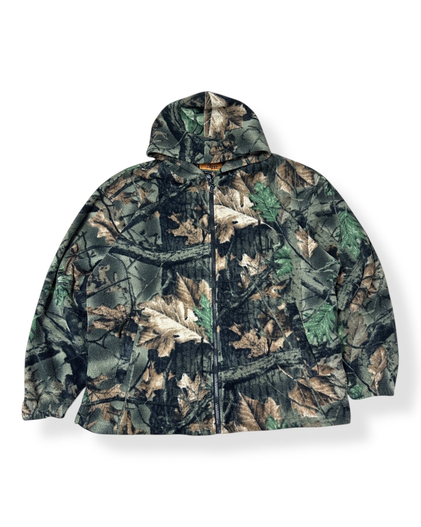 Vintage Trail Crest Fullzip Fleece Hoodie