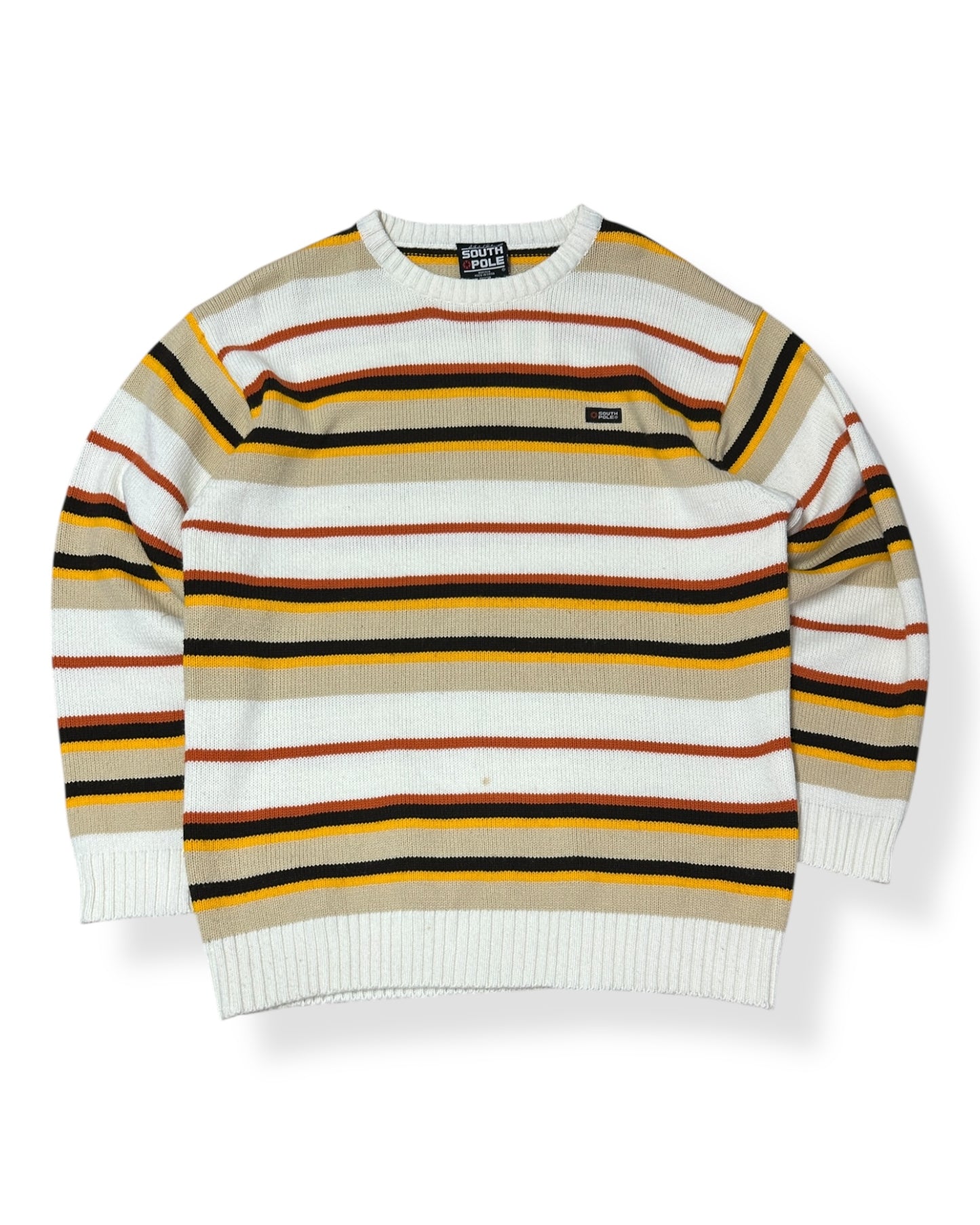 Vintage South Polo Knit Sweater