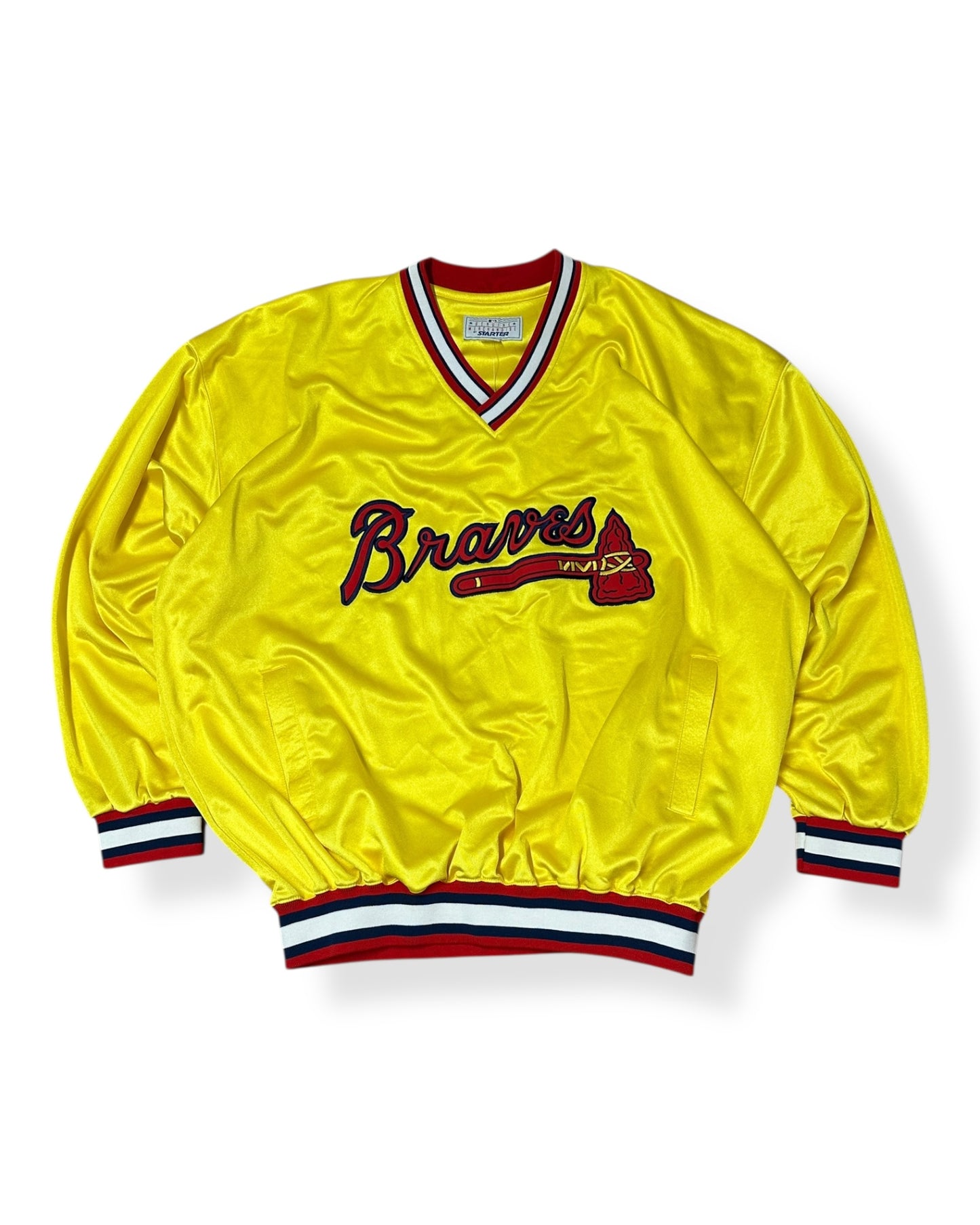 Vintage Starter Atlanta Braves Light Jacket