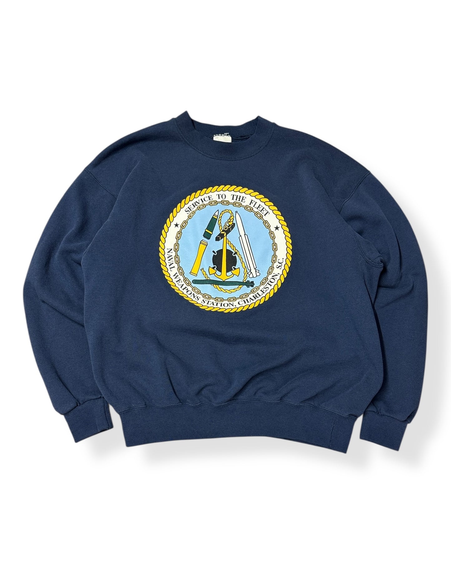 Vintage US Service to the Fleet Crewneck