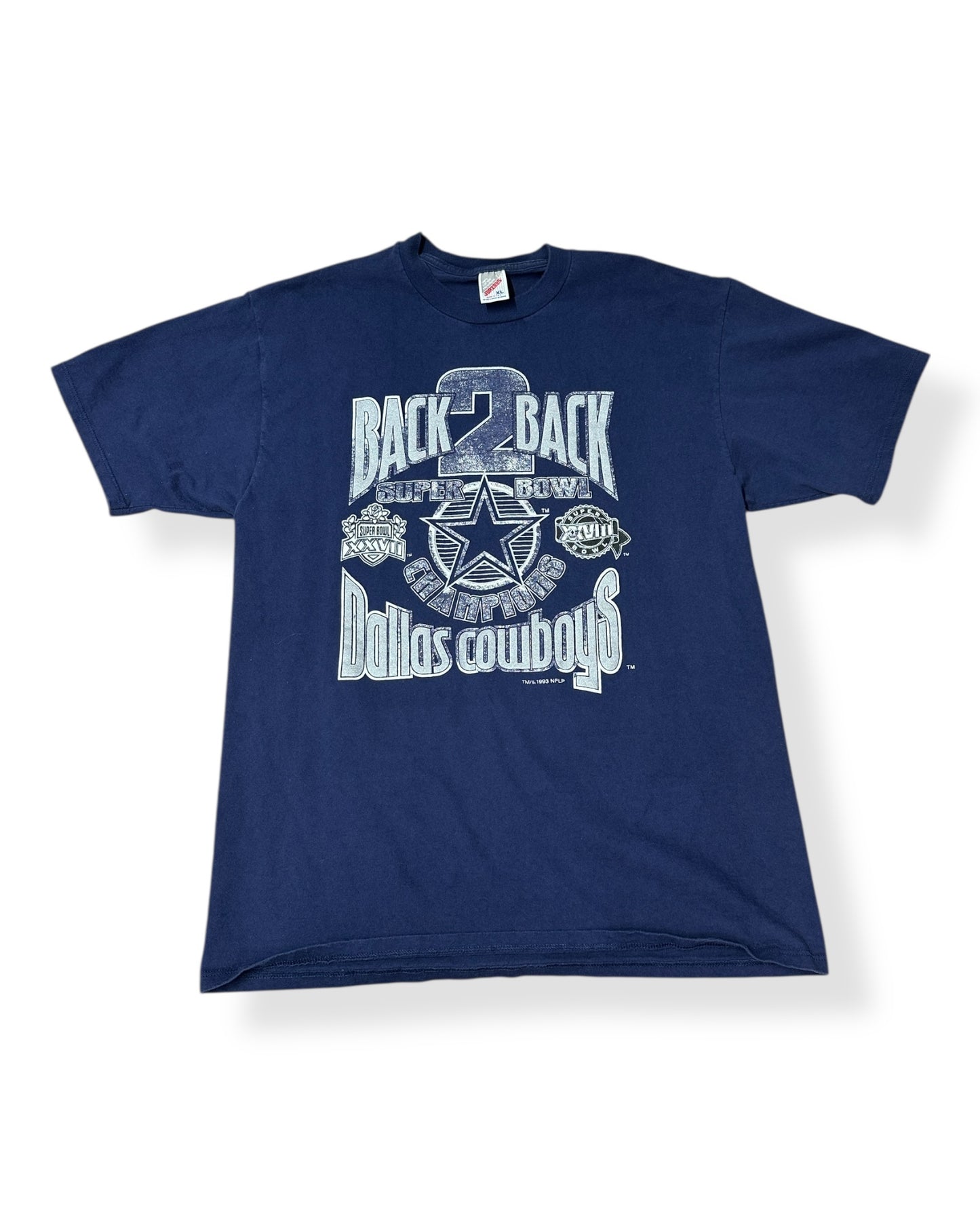 Vintage 90s Dallas Cowboys Back2Back T-shirt