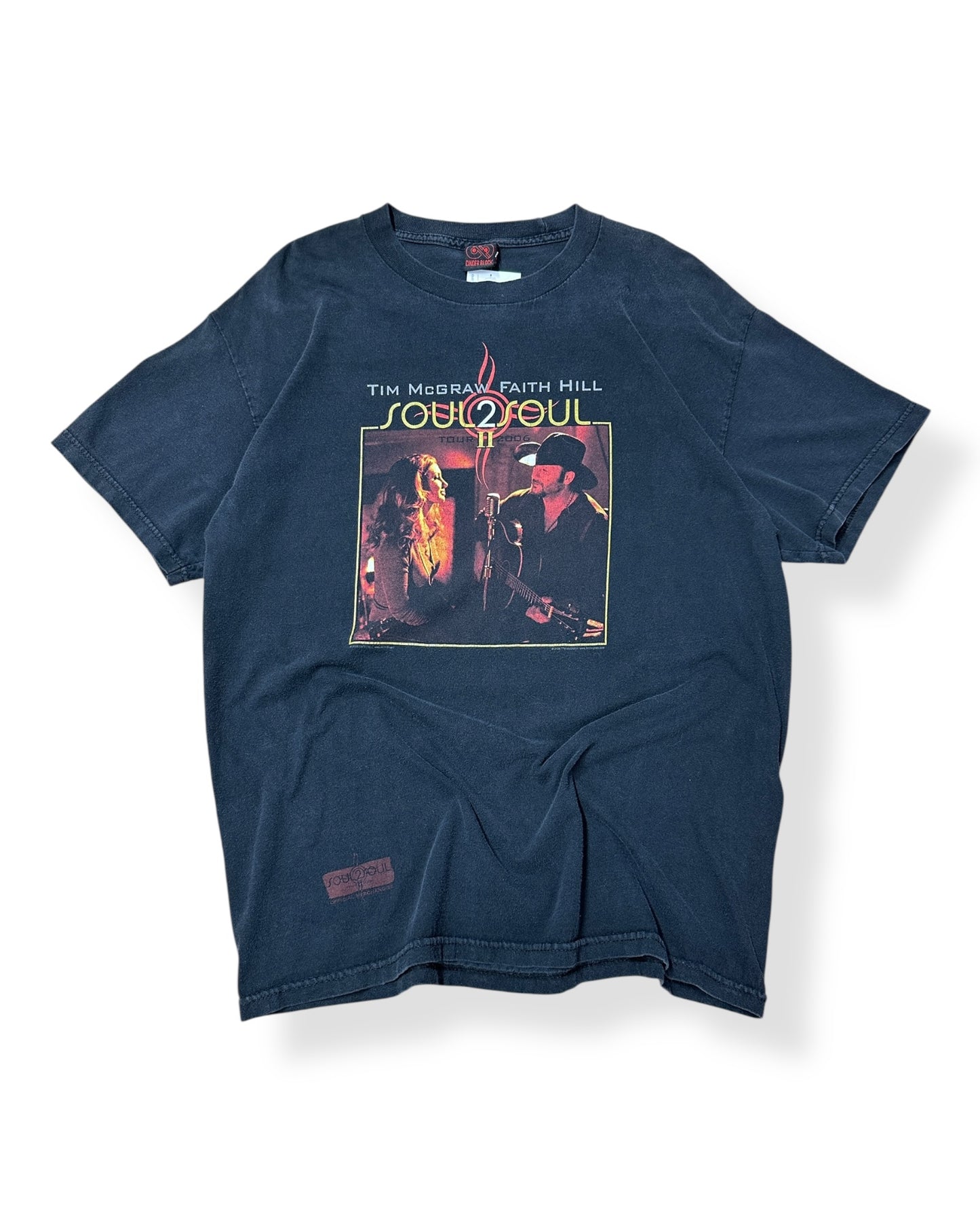 Tim Mcgraw Faith Hill Soul 2 Soul T-Shirt Size Medium