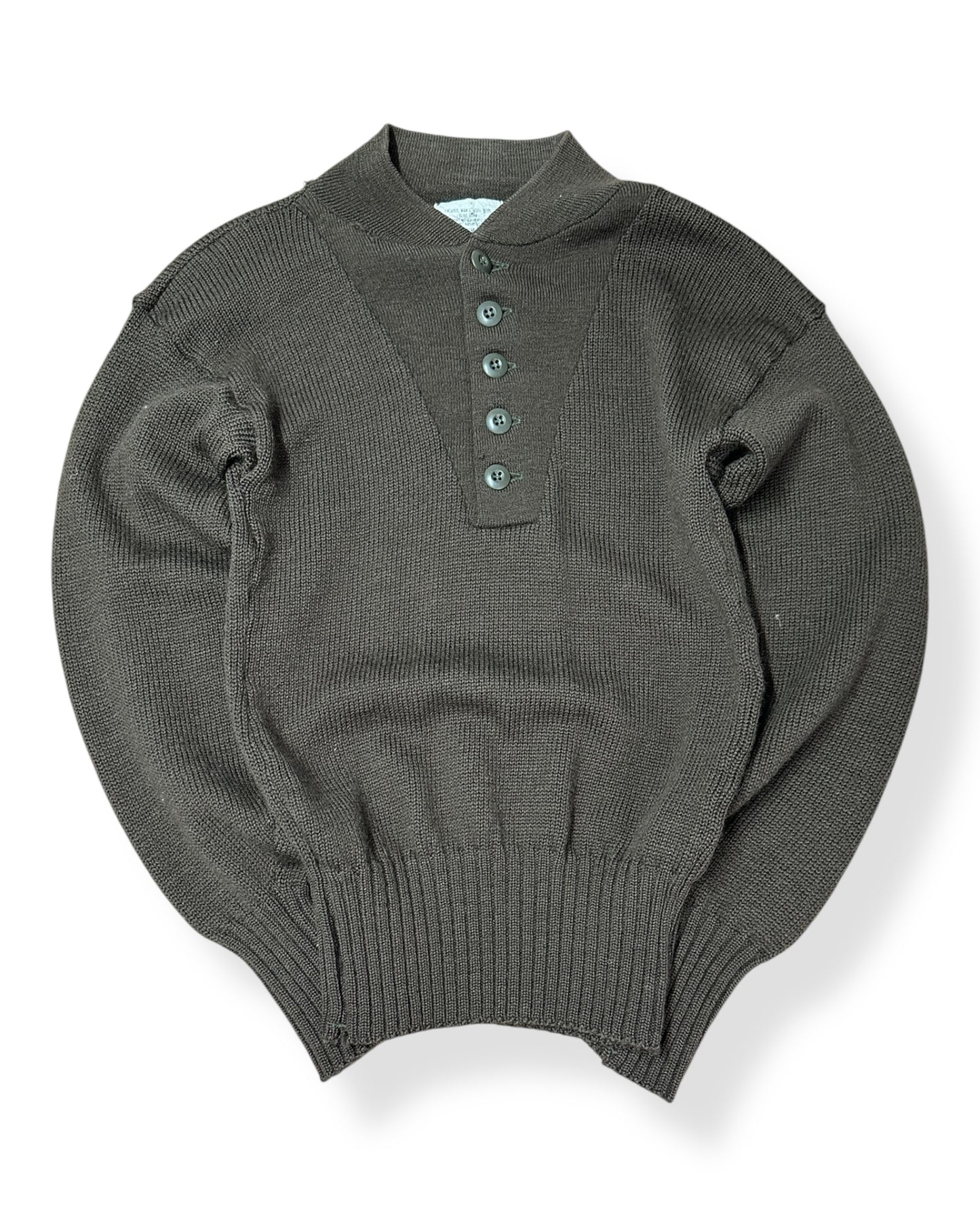 Vintage Military Knit Sweater