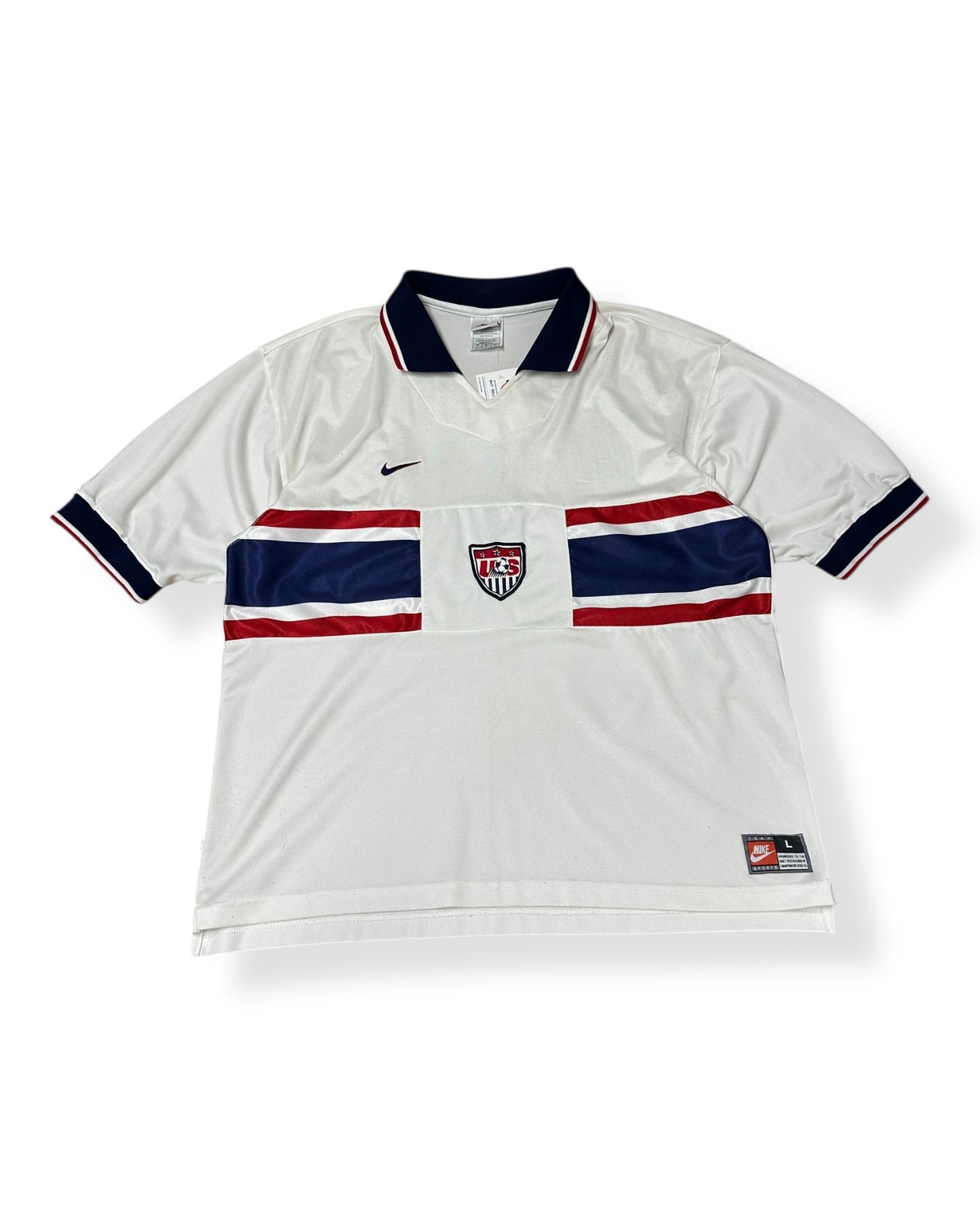 Vintage Nike Team USA Soccer Jersey Size Large