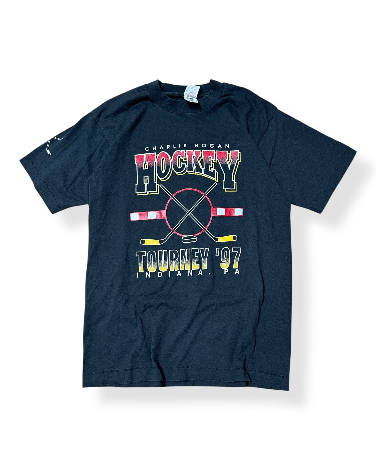 Vintage 1997 Charlie Hogan Hockey T-shirt