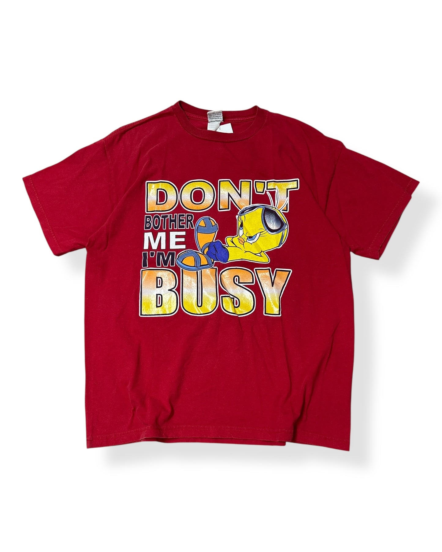 Vintage Tweety "Don't Bother Me, I'm Busy" T-shirt