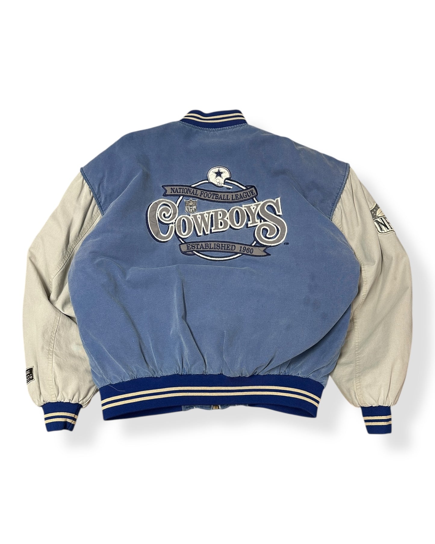 Vintage Nutmeg Cowboys Bomber Jacket (As Is)