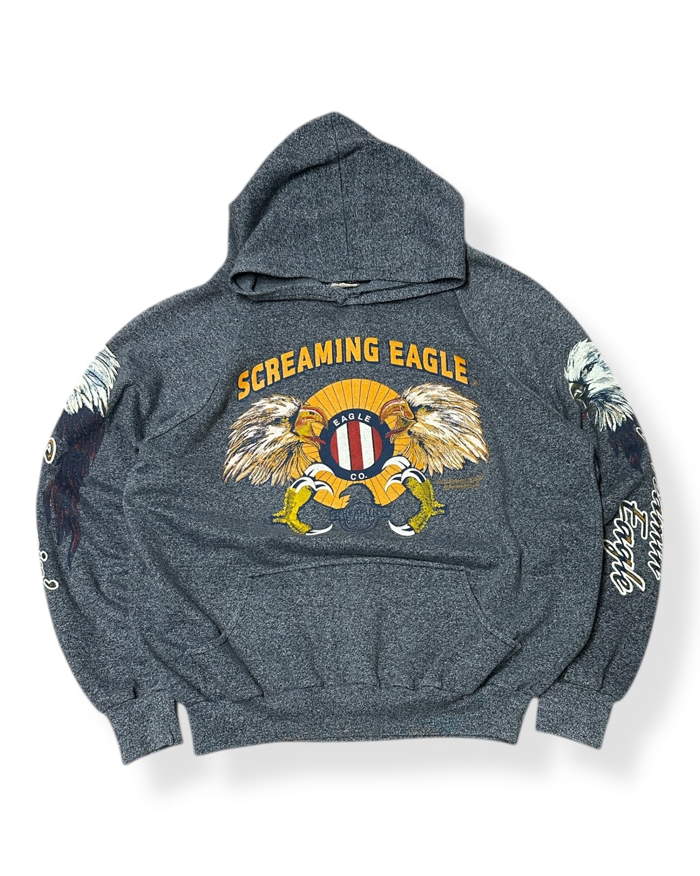 Vintage Screaming Eagle Hoodie
