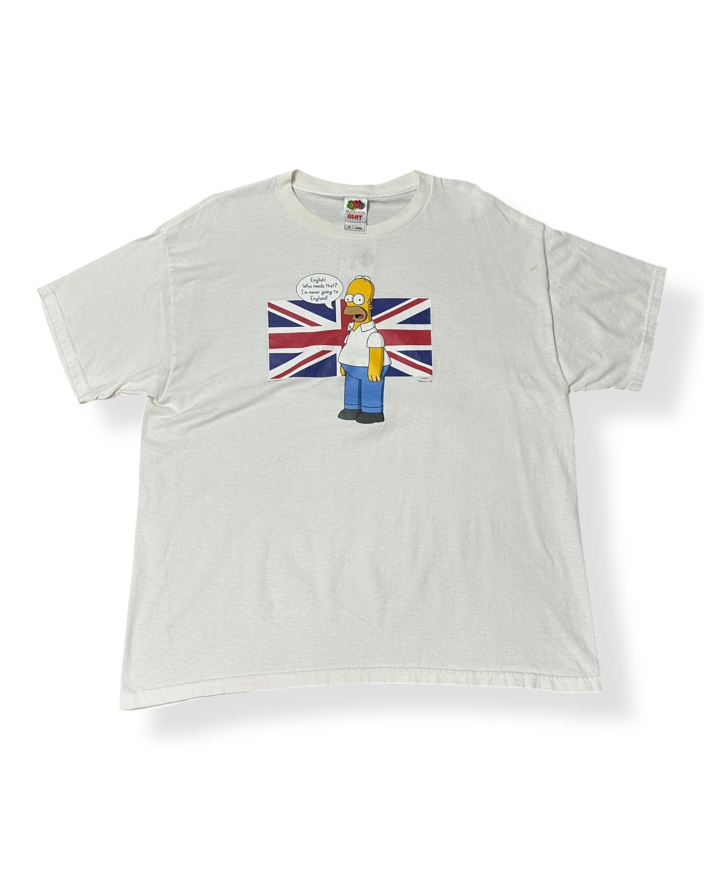 Vintage Simpson England Humour T-shirt