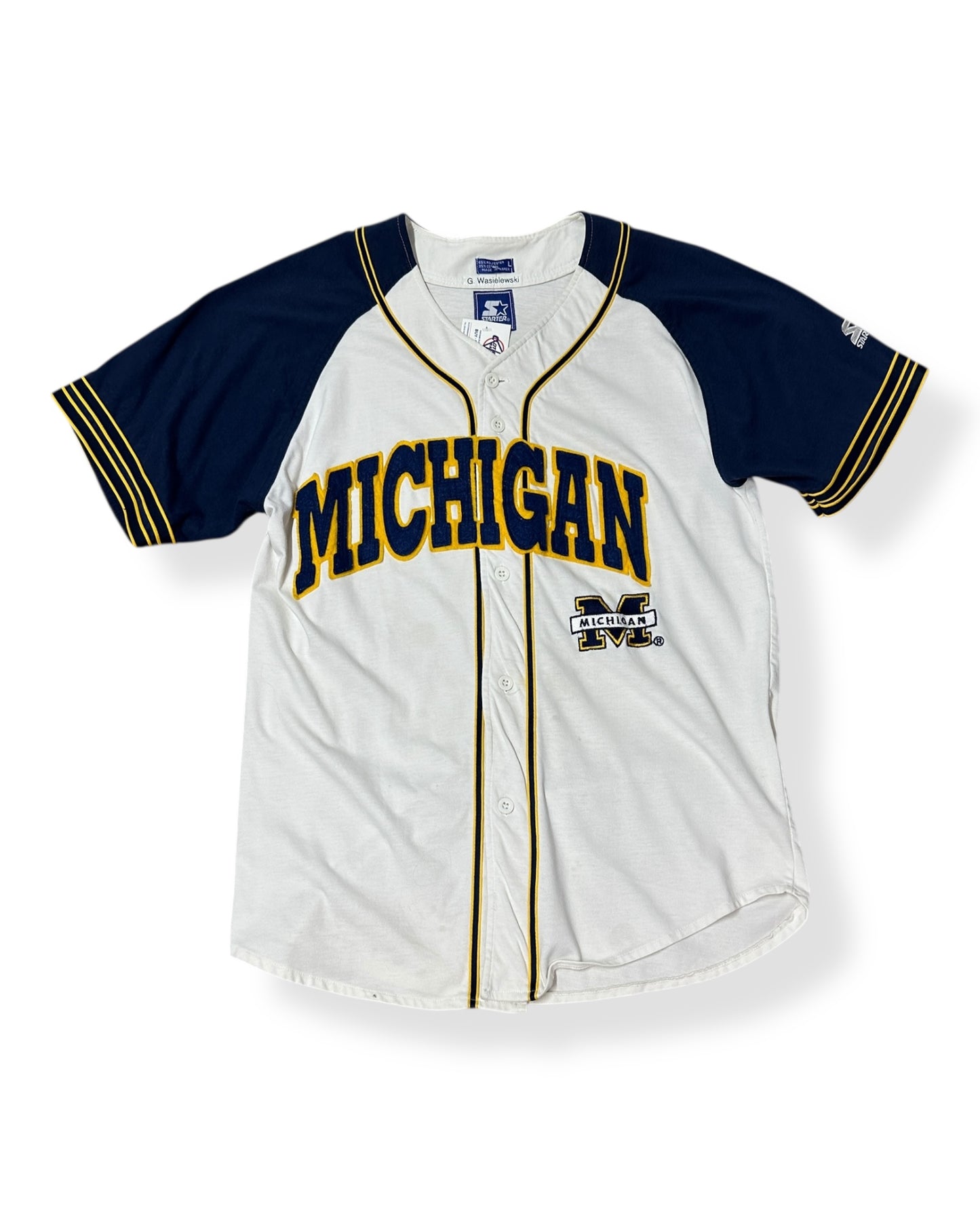 Vintage Starter Michigan Jersey