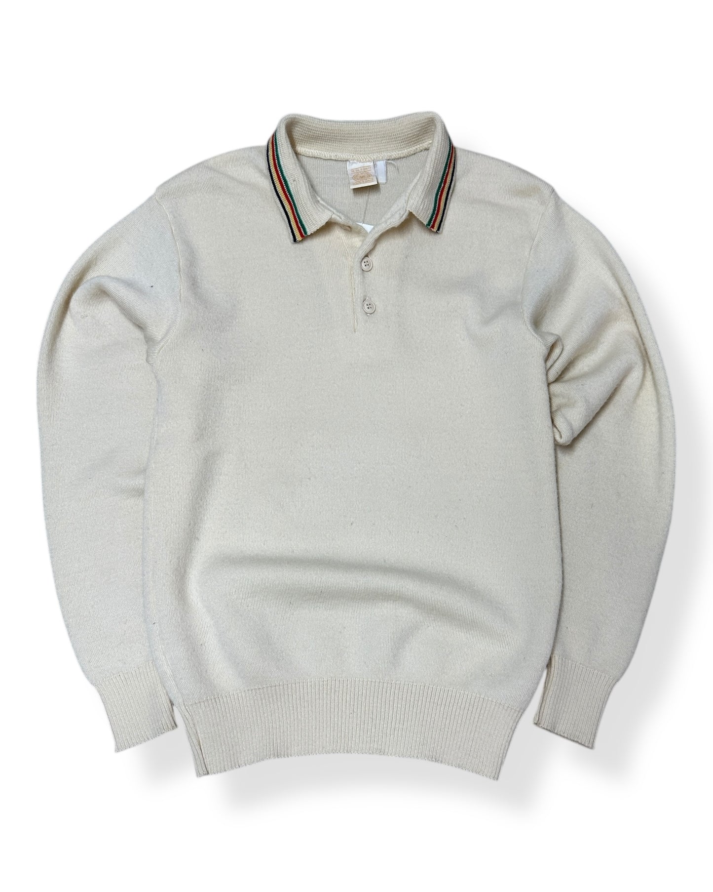 Vintage Hudson Bay Collared Knit Sweater