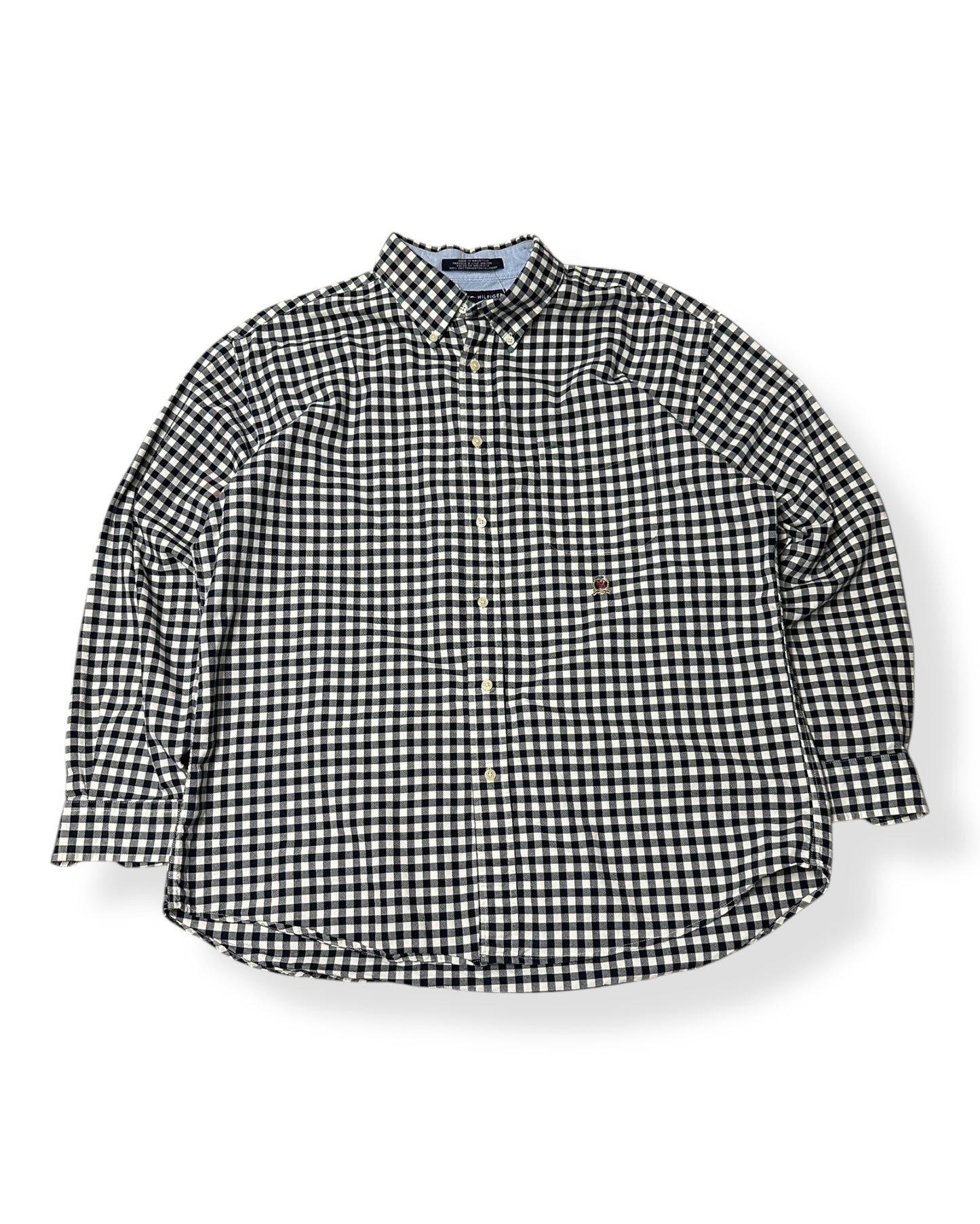 Vintage Tommy Checkered Button Up