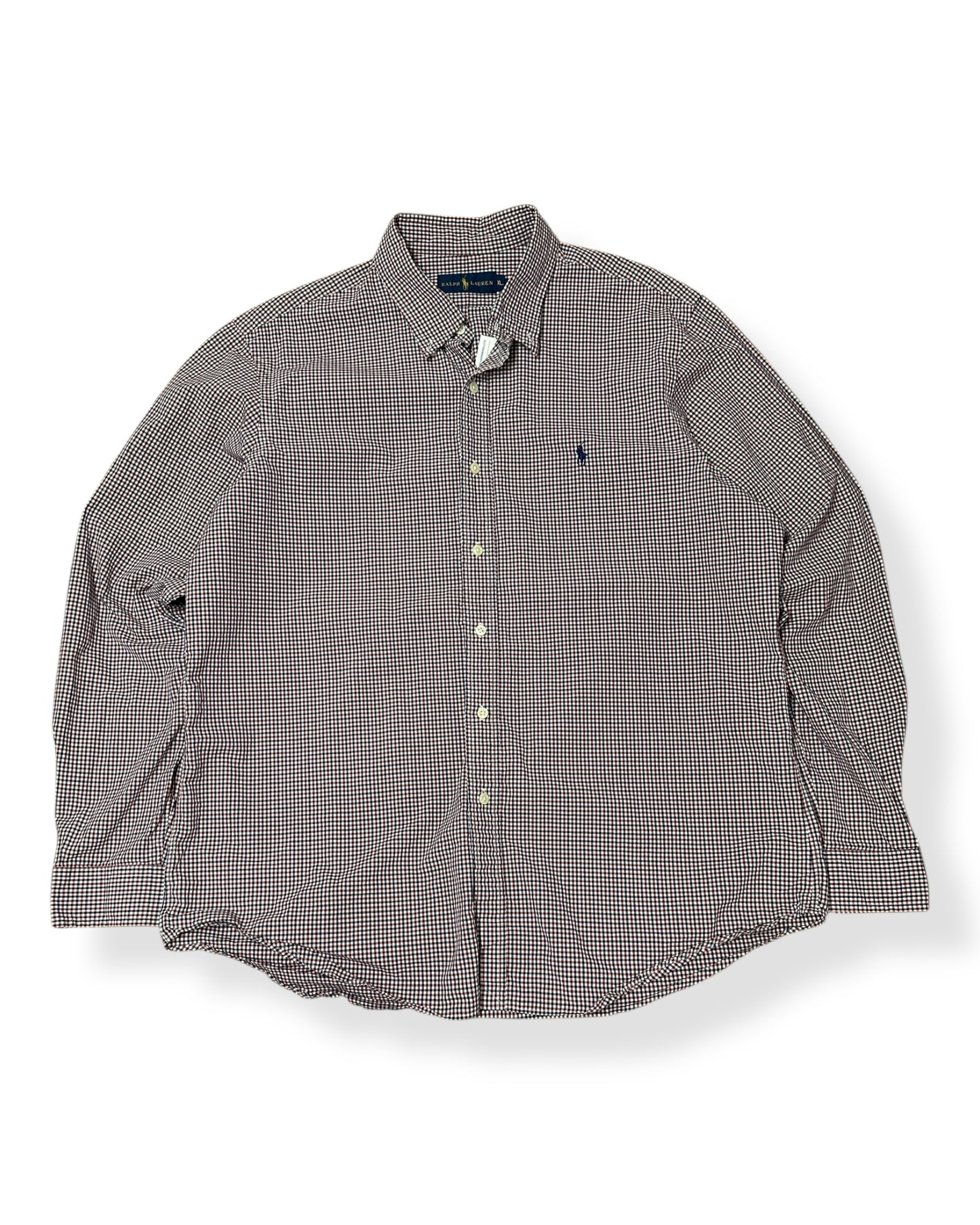 Ralph Lauren Gigham Check Button Up