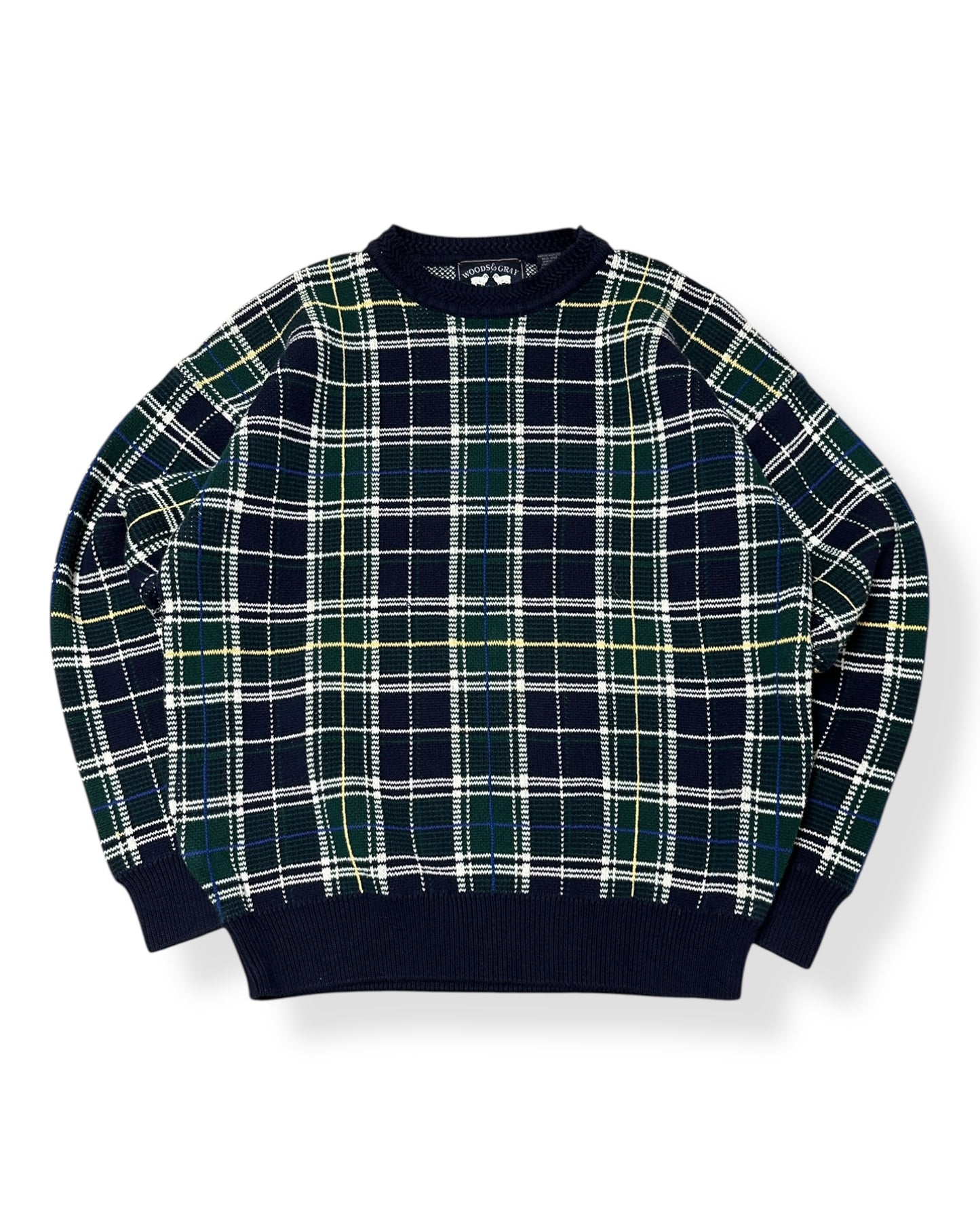 Vintage Woods & Gray Knit Sweater