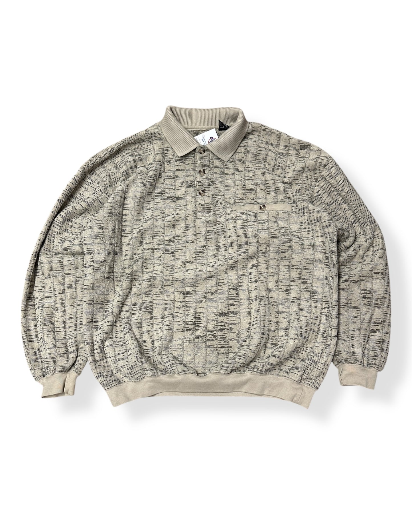 Vintage Thomson Henley Knit Sweater