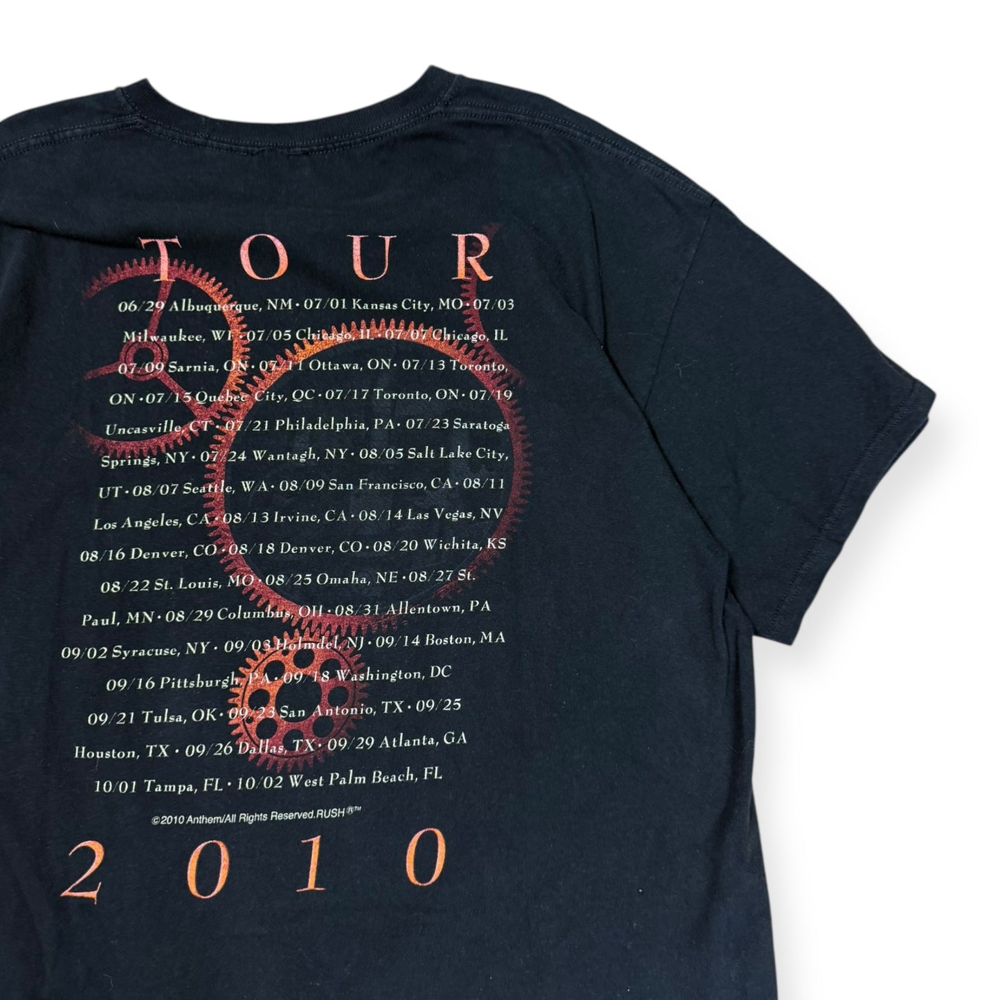 2010 Rush T-shirt