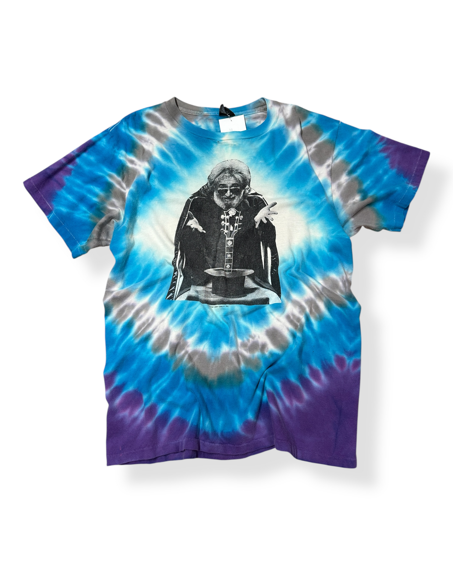 Vintage 1987 Jerry Garcia Tie Dye T-shirt