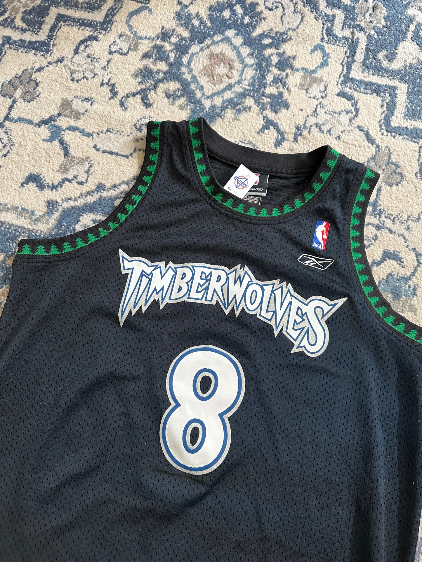 Reebok Minnesota Timberwolves Latrell Sprewell Jersey
