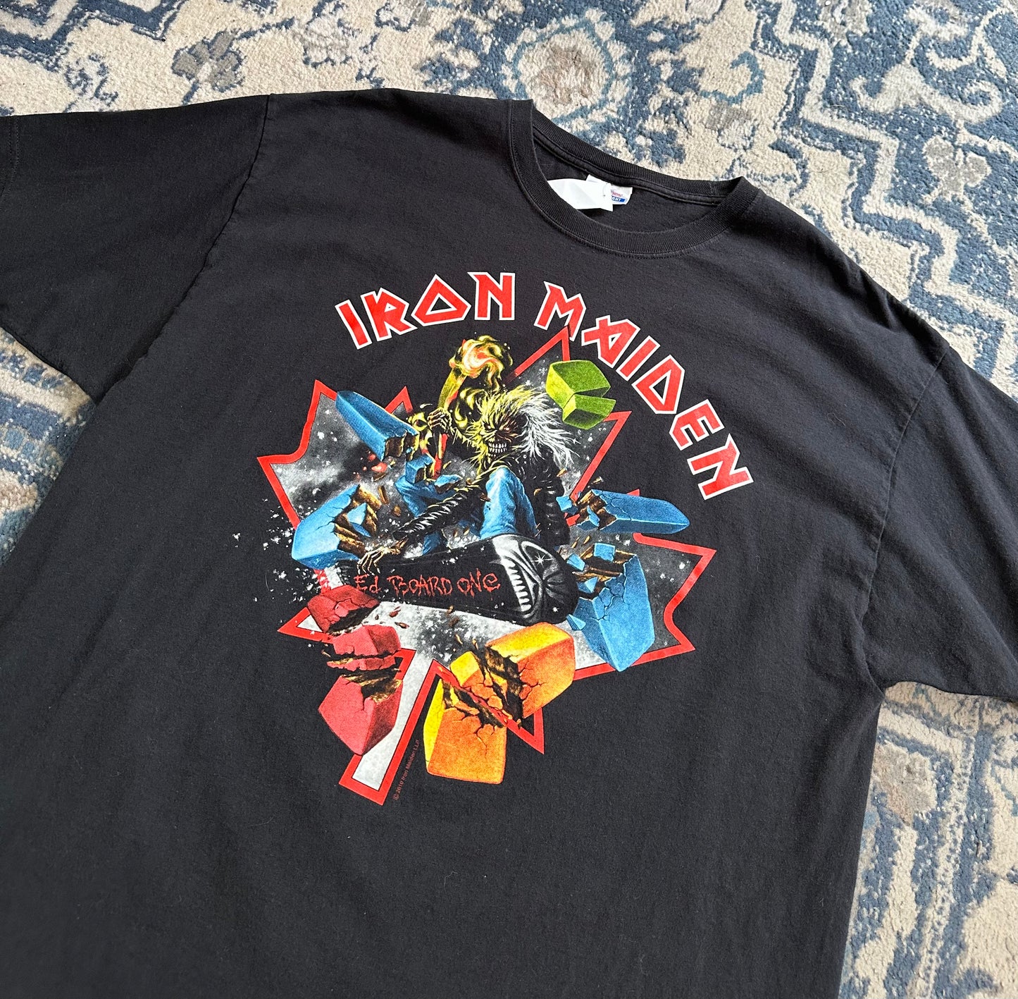 Iron maiden “the final frontier” canada 2010 tshirt