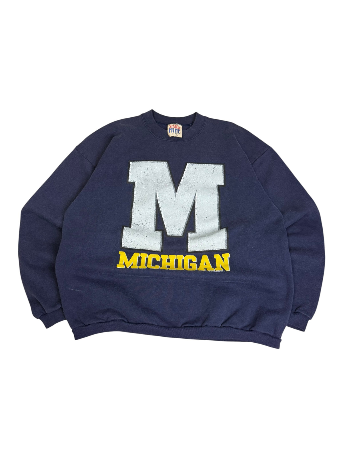 Vintage "M" Michigan Crewneck
