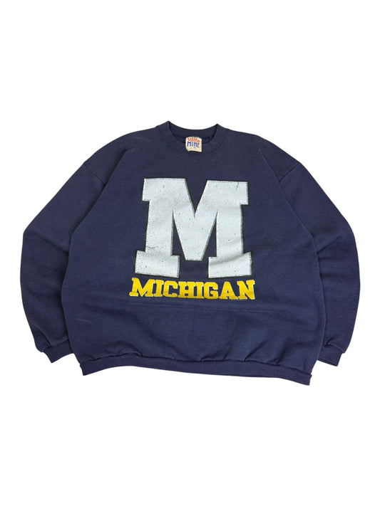 Vintage "M" Michigan Crewneck