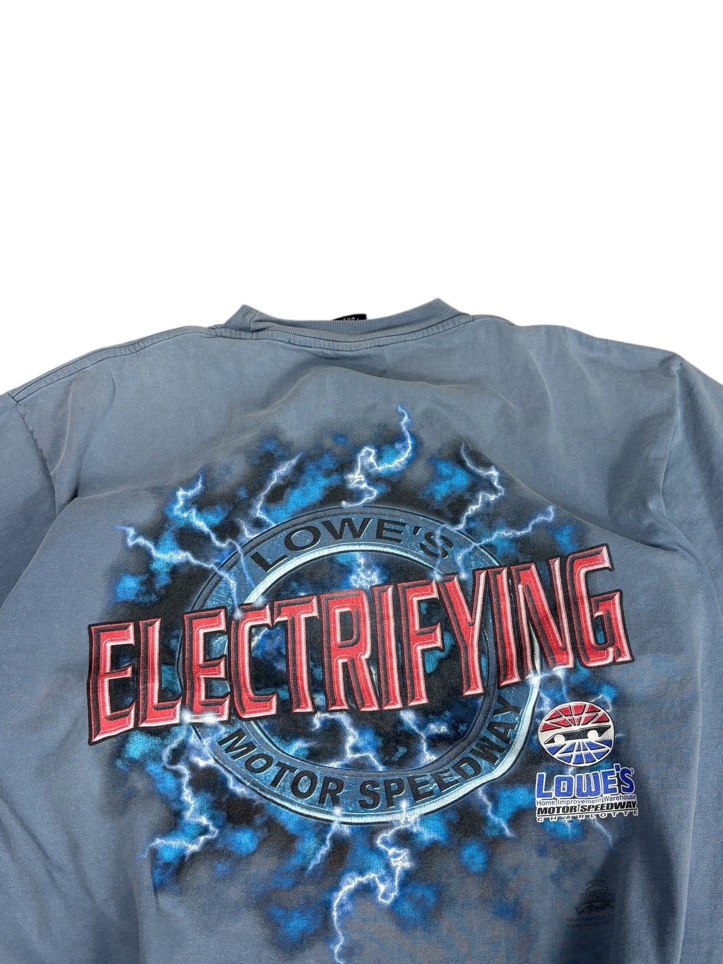 Vintage Lowe's Motorspeedway Lightning T-shirt