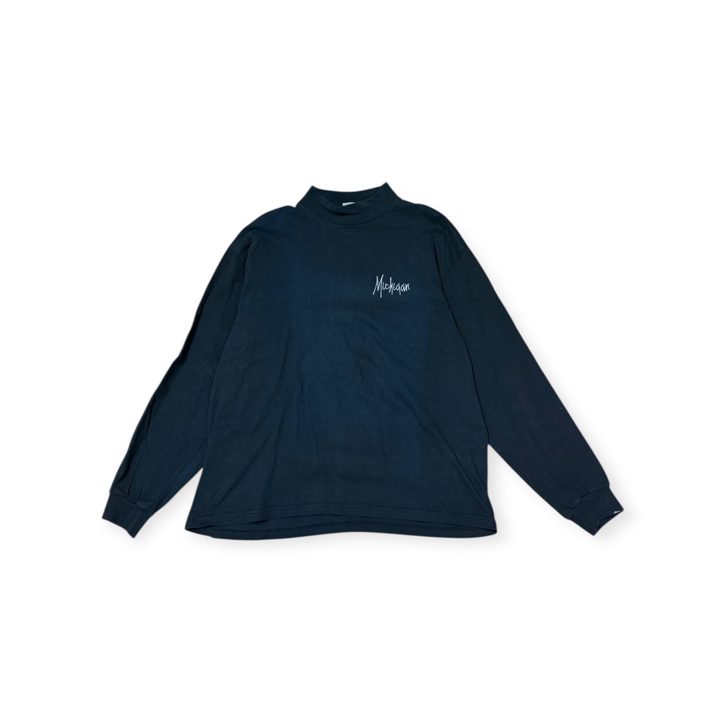 Vintage Michigan Chest Embroidery Longsleeve