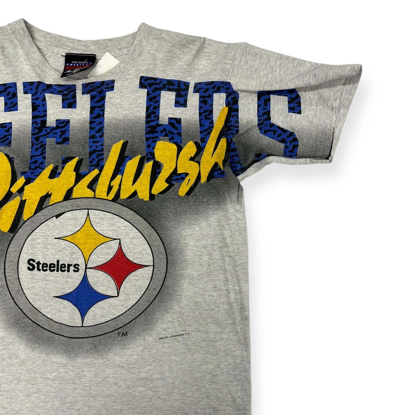 Vintage Magic Johnston T's Steelers T-shirt