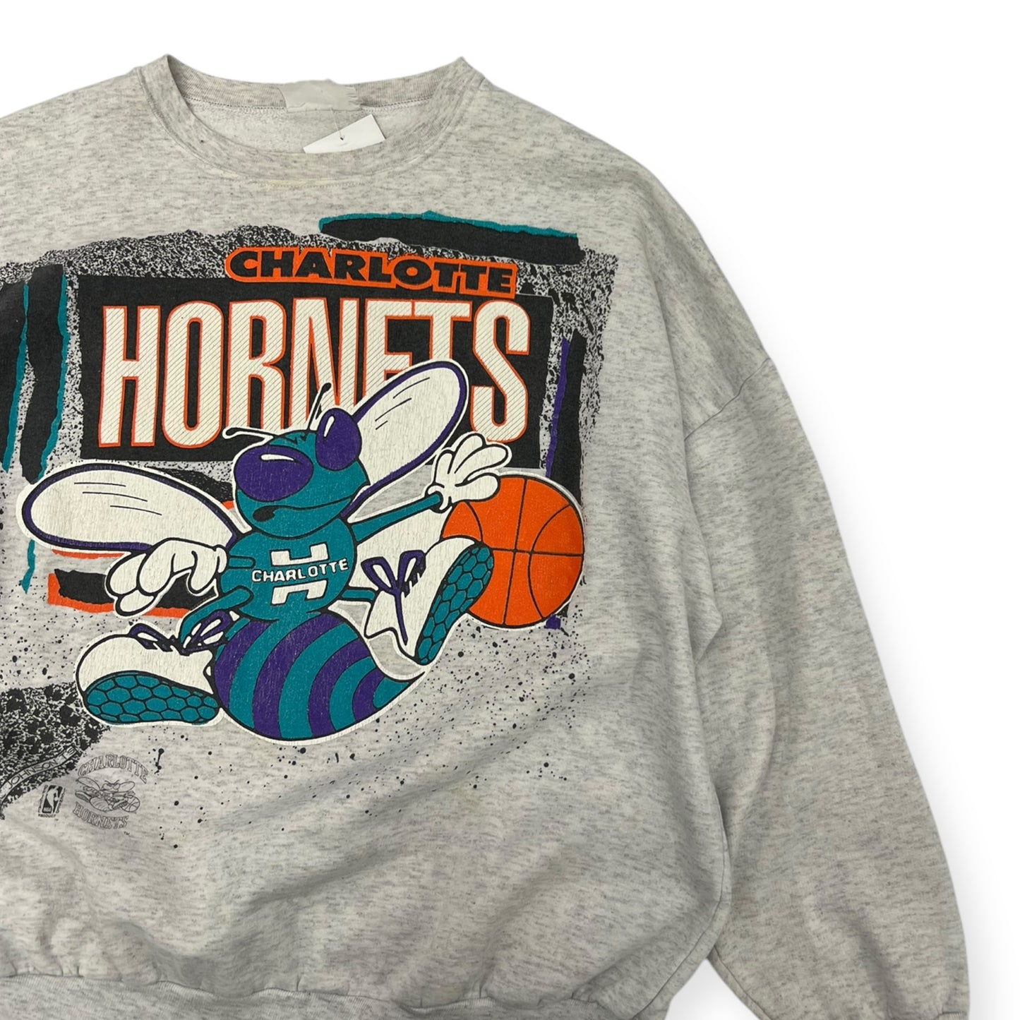 Vintage Charlotte Hornets Crewneck Size Large