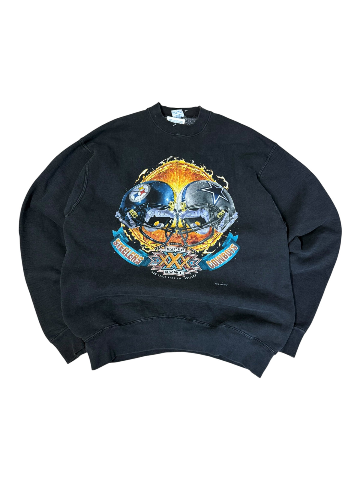Vintage Steelers vs Cowboys Crewneck