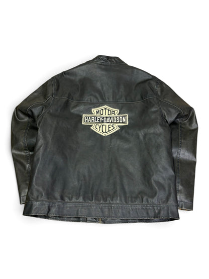Harley Arizona Cafe Racer Leather Jacket