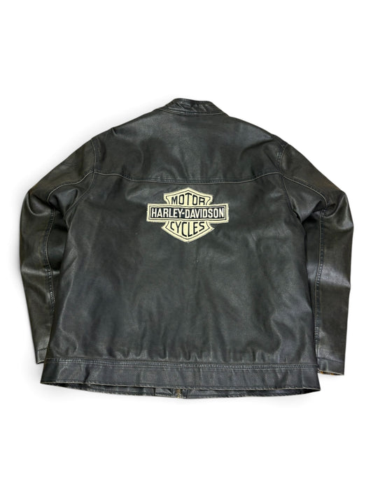 Harley Arizona Cafe Racer Leather Jacket