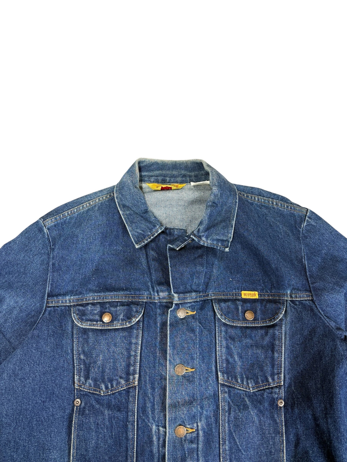 Rustler Jean Jacket Vintage 90s Rustler Denim Jacket – clothingbakery.com