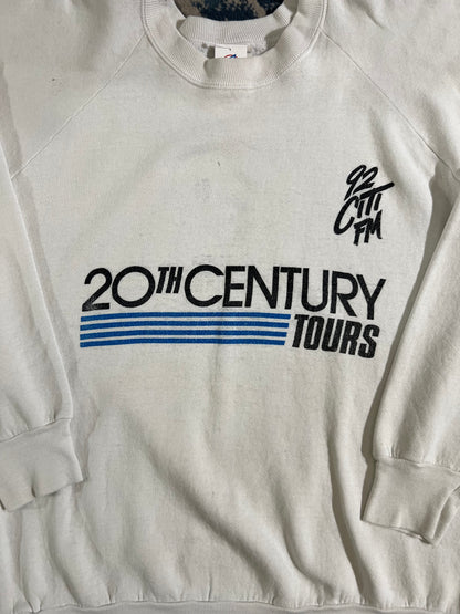 Rolling Stones Tour "20th Century Tours" Crewneck Size Large