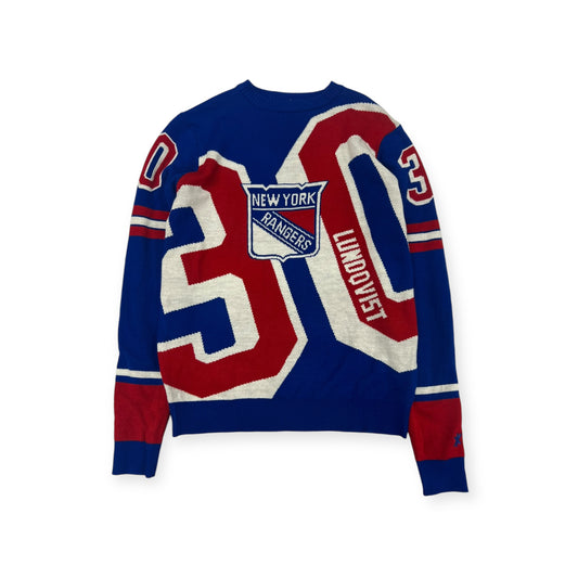 NY Rangers Lundqvist Sweater Size Large