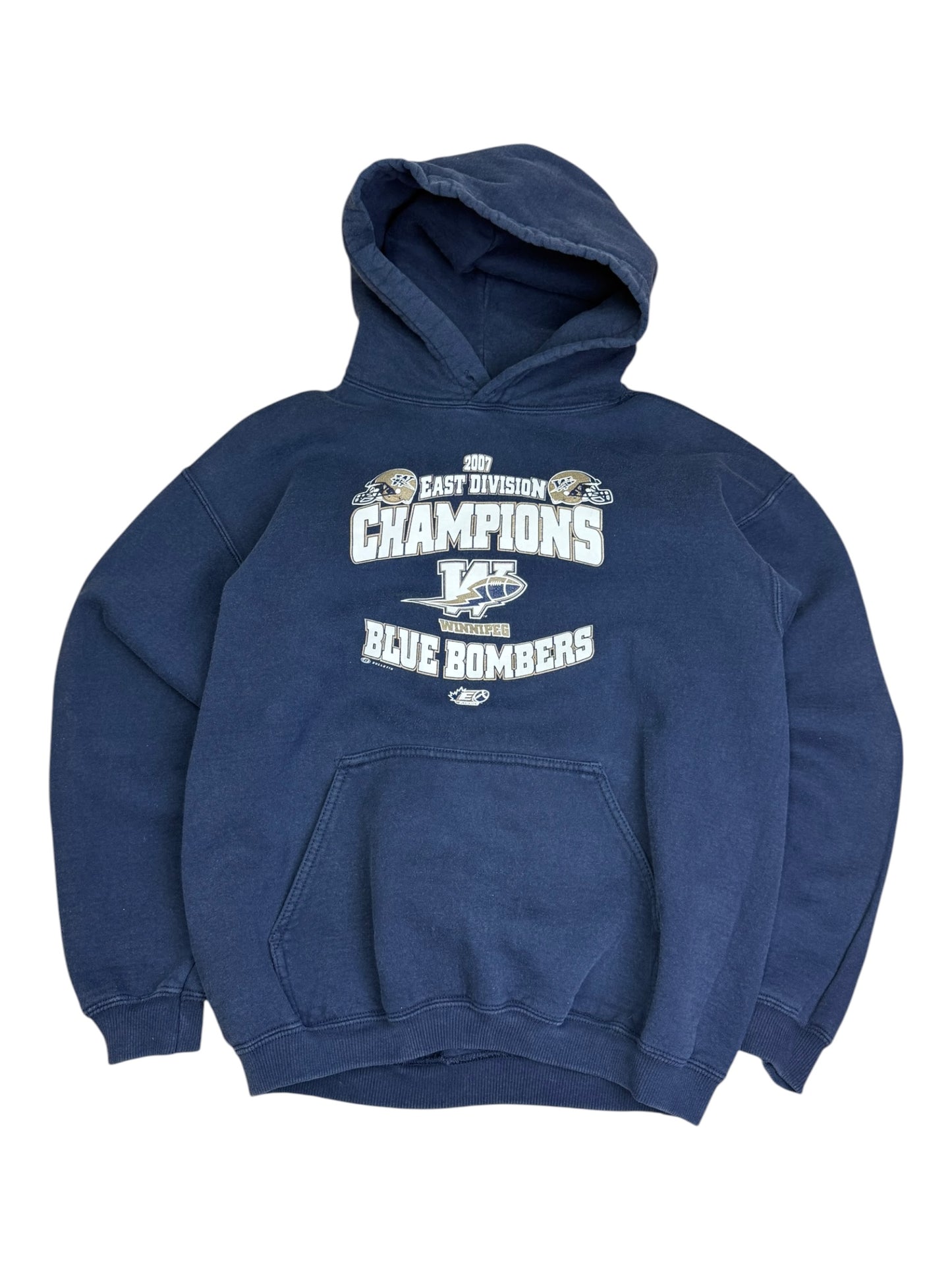 Vintage 2007 Winnipeg Blue Bombers Hoodie
