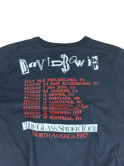 Vintage 1987 David Bowie Glass T-shirt
