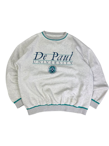 Vintage De Paul University Crewneck (As Is)