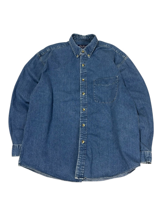Vintage Eddie Bauer Denin Button Down